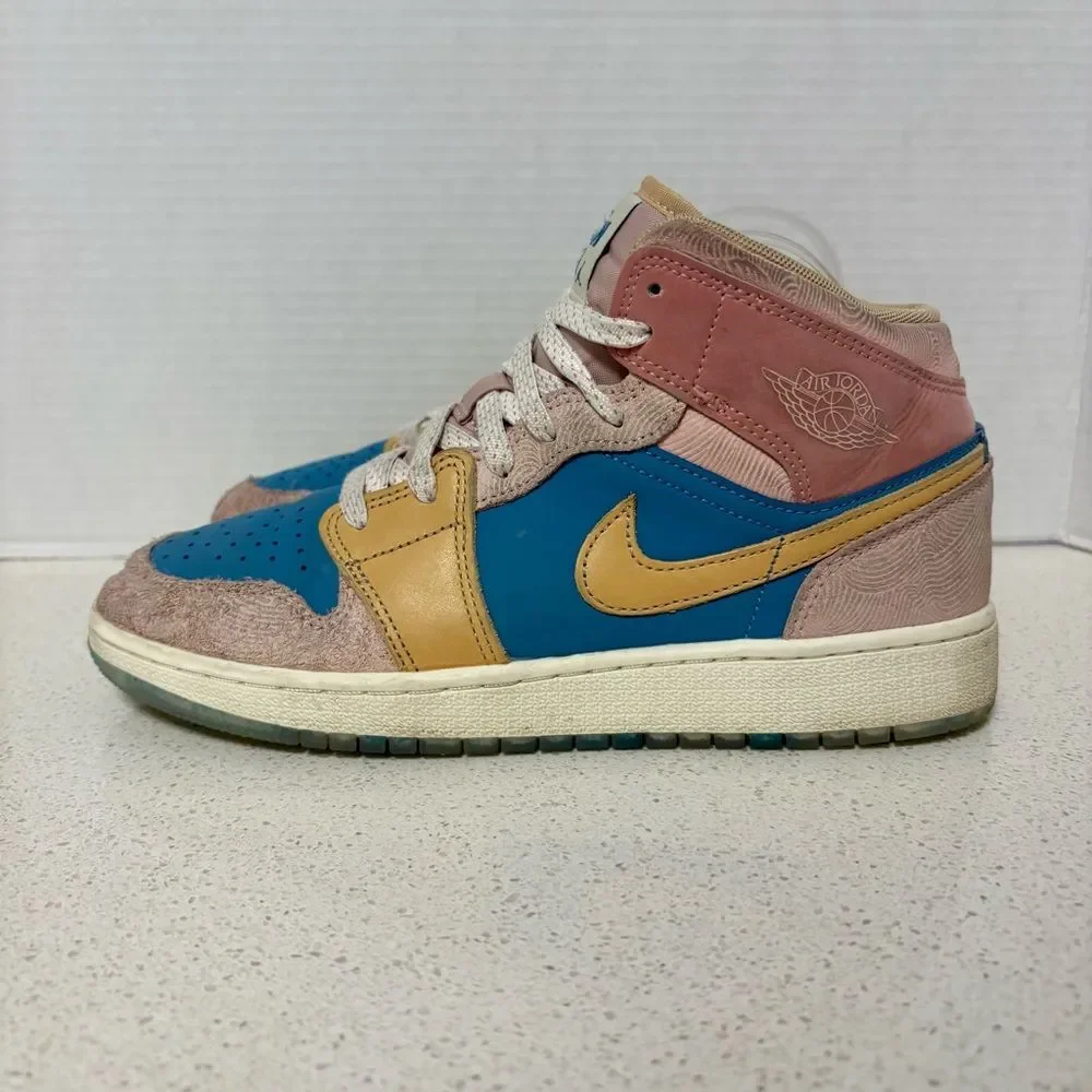 Nike Jordan 1 Mid GS Zen Sneakers L3